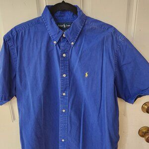 Ralph Lauren Classic Fit Button Down in Royal Blue
